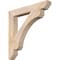 Ekena Millwork Legacy Slat Smooth Bracket, Douglas Fir, 3 1/2"W x 26"D x 26"H BKT04X26X26LEC06SDF - alternate 1